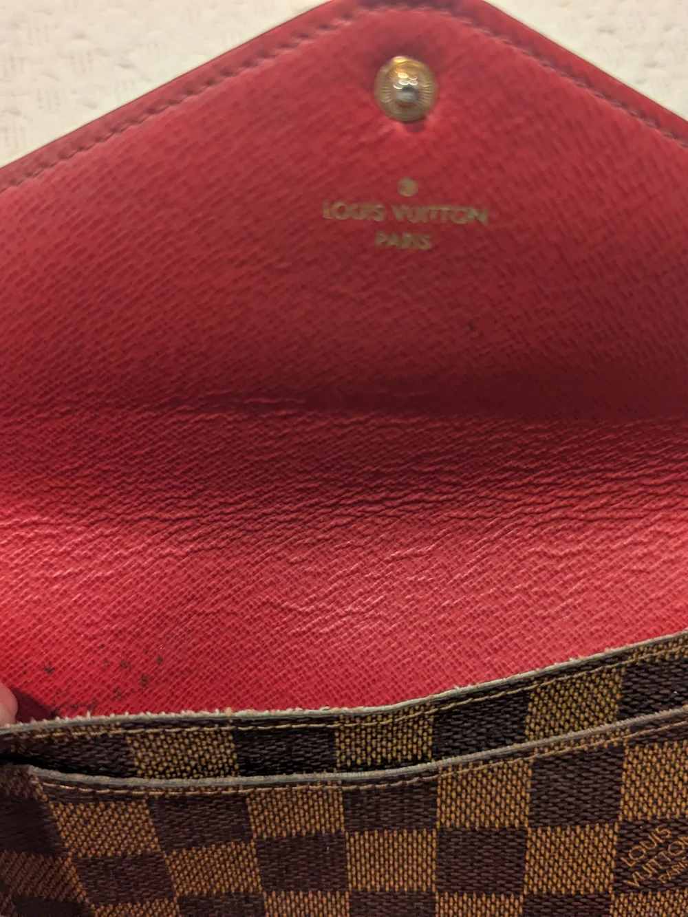 LV Canvas Wallet